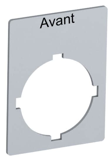 ABB - Etiquette Pour Boutons Et Voyants [Avant]