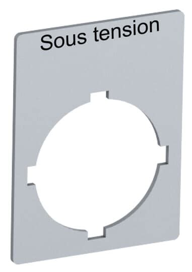 ABB - Etiquette Pour Boutons Et Voyants [SOUS TENSION]