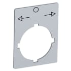 ABB - Etiquette Pour Boutons Et Voyants [<-- O -->]