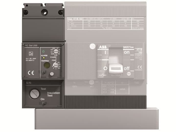 ABB - Bloc différentiel RC Sel 200 XT1 4P F