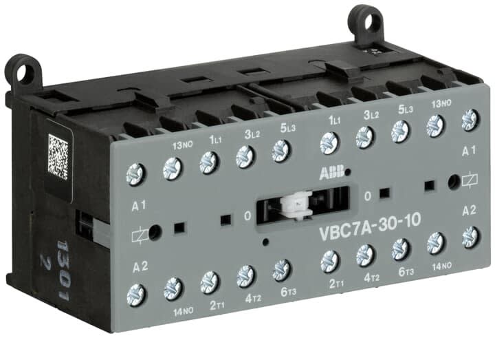 ABB - MINI INV. 5.5KW AV. VER. DE SECU.-2 X 3P+1NO-24VDC
