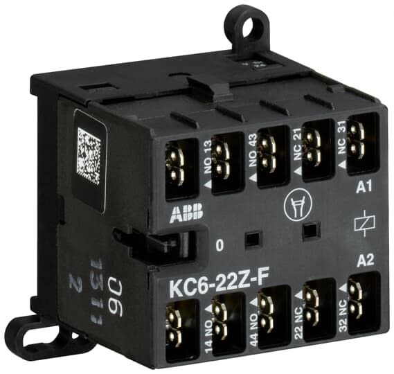 ABB - Mini Relais K-2No+2NF-24VDC-Faston