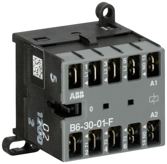 ABB - MINI CONTACTEUR 4KW-3P+1NF-24VAC-FASTON