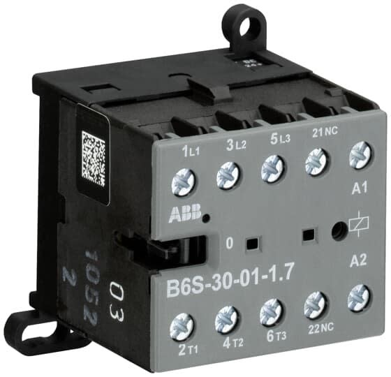ABB - Mini Contateur 4kW-3P+1NF-24VDC-1.7W pour Automate
