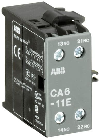 ABB - Contact Aux. Latéral 1NO+1NF pour Cont B/Vb 4P