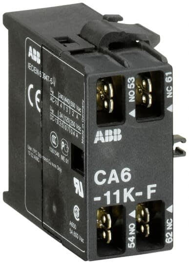 ABB - Contact Aux. Latéral 1NO+1NF pour mini Relais K-Faston