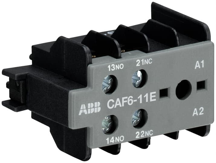 ABB - Contact Aux. frontal 1NO+1NF pour Cont B/Vb 4P
