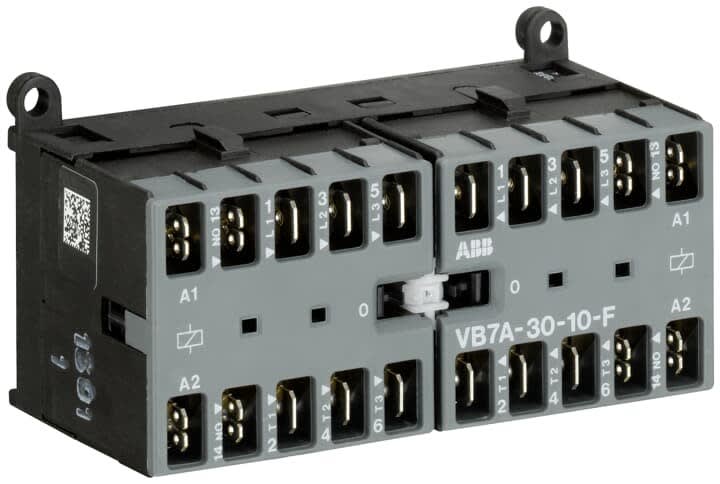 ABB - MINI INV 5.5KW AV VER DE SECU-2 X 3P+1NO-24VAC-FASTON