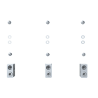 ABB - KIT FC CuAl 2x120...240mm2 XT6 3pcs