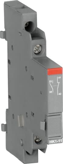 ABB - Contact auxilliaire latéral Droit 1NO+1NF pour Disj. MS116-MS/MO132
