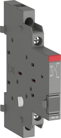 ABB - Contact auxilliaire latéral Droit 2NO pour Disj. MS116-MS/MO132
