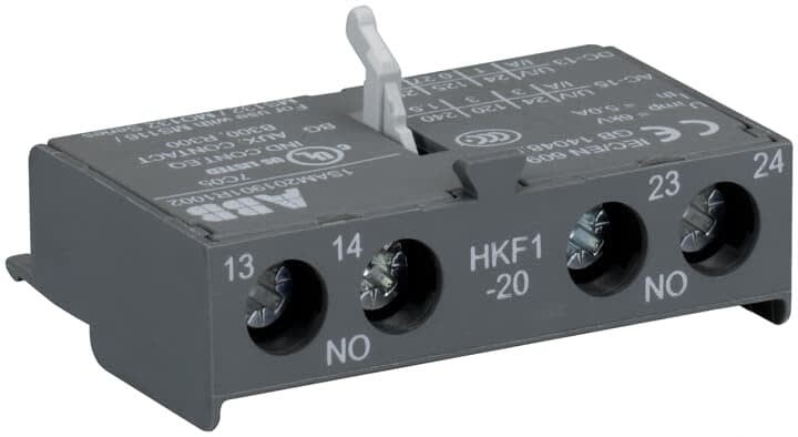 ABB - Contact auxilliaire frontal 2NO pour Disj. MS116-MS/MO132