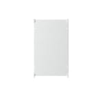 ABB - Plaque de fond Metallique 600mm x 375mm pour Coffret Gemini Taille 3