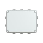 ABB - Boîte de dérivation IP55 -Fermeture 1/4T-153X110X66-av. passe câbles - 960°c GWT