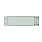 ABB - Porte transparente 1X18M pour Coffret Mistral 65