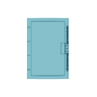 ABB - Porte transparente pour Coffret Mistral 65