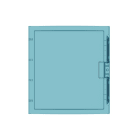 ABB - Porte transparente 3X18M pour Coffret Mistral 65