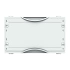 ABB - Plastron plein 1 rangée Type A gaine A Cable