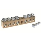 ABB - Barrette de Terre Laiton 3X16mm²+4X10mm²