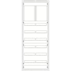 ABB - Armoire ComforLine A IP44 8Xrangées 1250mm x 800mm Avec gaine à câble