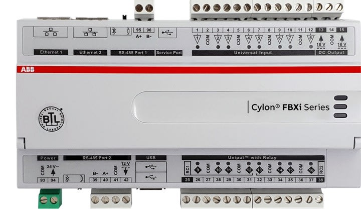 ABB - FBXi-8R8-X96 IP B-BC: 16 I/O + 450 Total Modbus Points