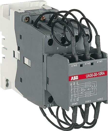 ABB - CONT 30A POUR CAPA.-3P+1 NO-110?120VAC-AVEC LIMITEUR