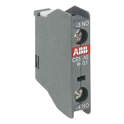 ABB - Contact auxilliaire frontal 1NO étanche IP67 pour Cont A45 A A110
