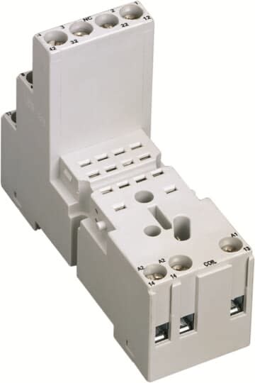ABB - Socle Logique à vis pour Relais débrochable Cr-M 2rt