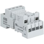 ABB - Socle Standard à ressort pour Relais débrochable Cr-M 2/4rt