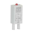 ABB - Module débrochable Cr-M Dio de et LED Rouge 6-24VDC