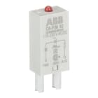 ABB - Module débrochable Cr-M LED Rouge 110-230VAC/DC