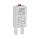 ABB - Module débrochable Cr-M Varistance et LED Rouge 6-24VAC/DC