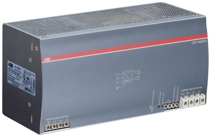 ABB - Alimentation à découpage Triphasée 48VDC/20.0A