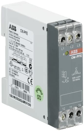 ABB - RELAIS DE CONTRÔLE ORDRE DE PHASE 3X208-440 V AC 2RT