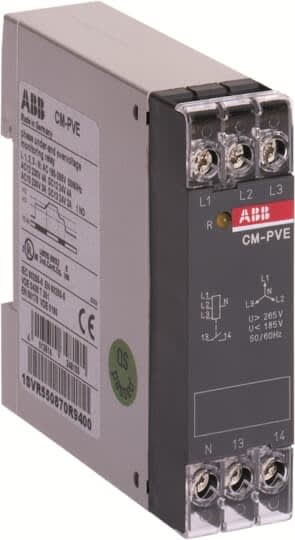 ABB - Relais de Contrôle 3Ph 3X320-460VAC1No