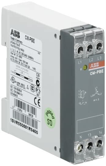 ABB - Relais de Contrôle de Défaillance 3Ph+N 3X380-440VAC1No