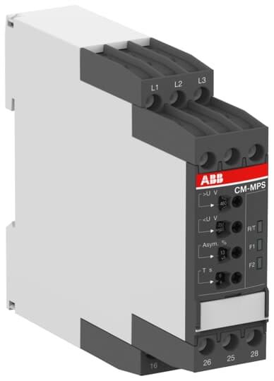 ABB - Cm-Mps.43S Triphasés Relais de Controle 2C/O, 0,0.1-30S, L1-L2-L3=3X300-500Vac