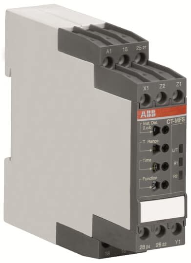 ABB - Relais Tempo 11 Fonctions 10 Tempos 2rt 24-240VacDC V