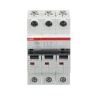 ABB - S200 Disjoncteur modulaire - 3P - 100A - Cbe C-6000A/10kA (3 modules)-peignable