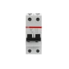 ABB - S200L Disjoncteur modulaire- 2P - 6A - Cbe C - 4500A/6kA (2 modules)-peignable