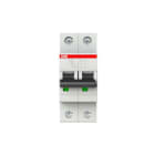 ABB - S200L Disjoncteur modulaire- 2P - 25A - Cbe C - 4500A/6kA (2 modules)-peignable