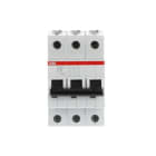 ABB - S200L Disjoncteur modulaire- 3P - 16A - Cbe D - 4500A/6kA (3 modules)-peignable