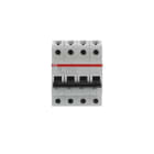 ABB - S200L Disjoncteur modulaire- 4P - 10A - Cbe D - 4500A/6kA (4 modules)-peignable
