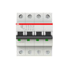 ABB - S200L Disjoncteur modulaire- 4P - 50A - Cbe D - 4500A/6kA (4 modules)-peignable