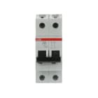 ABB - S200 Disjoncteur modulaire - 2P - 40A - Cbe D -6000A/10kA (2 modules)-peignable