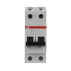 ABB - S200 Disjoncteur modulaire - 2P - 50A - Cbe K -6000A/10kA (2 modules)-peignable