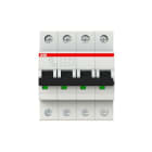ABB - S200 Disjoncteur modulaire- 4P - 10A - Cbe B - 6000A/10kA (4 modules)-peignable