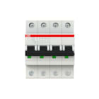 ABB - S200 Disjoncteur modulaire- 4P - 20A - Cbe B - 6000A/10kA (4 modules)-peignable