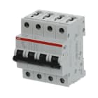 ABB - S200 Disjoncteur modulaire- 4P - 2A courbe C - 6000A/10kA (4 modules)-peignable