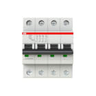 ABB - S200 Disjoncteur modulaire- 4P - 2A - Cbe D - 6000A/10kA (4 modules)-peignable